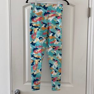 CHAMPION leggings colorful camp size SMALL